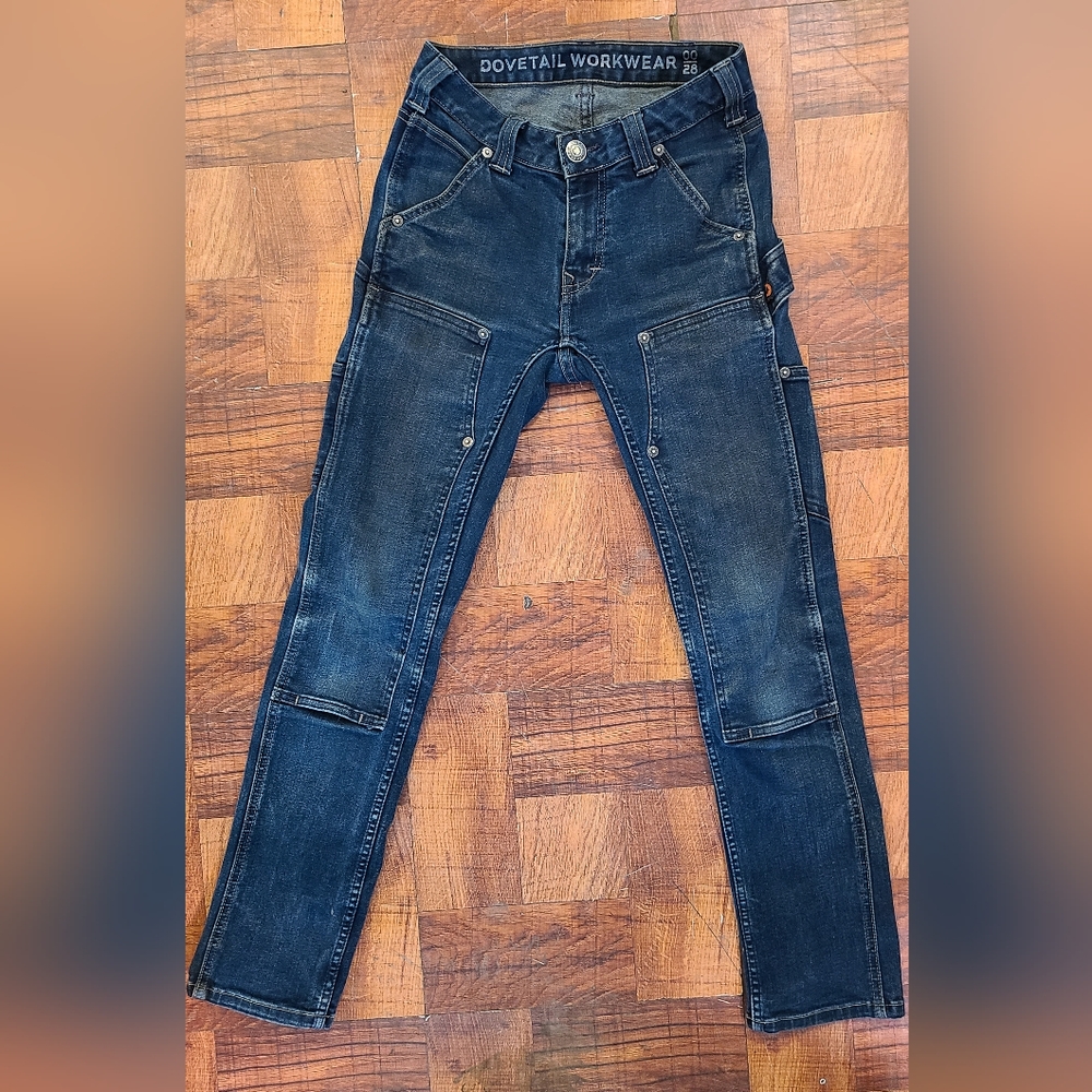 00/28 Dovetail Workwear Maven Slim in Power Stretch Denim